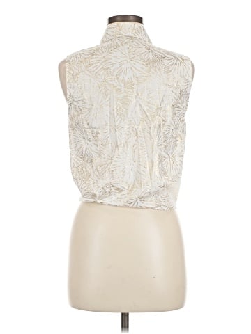 MICHAEL Michael Kors Sleeveless Button-Down Shirt (view 2)