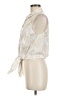MICHAEL Michael Kors Paisley Ivory Sleeveless Button-Down Shirt Size M - photo 5