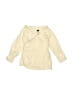 Monica + Andy 100% Organic Cotton Tan Pullover Sweater Size 0-3 mo - photo 1