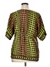 MICHAEL Michael Kors 100% Silk Green Short Sleeve Silk Top Size 1X - photo 2