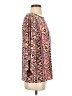Bob Mackie Pink Long Sleeve Blouse Size S - photo 4