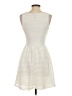 Aqua Stripes Ivory Cocktail Dress Size XS - photo 2