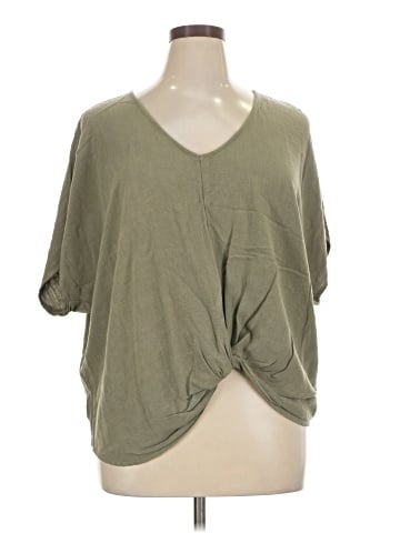 Hiatus Short Sleeve Top (view 1)