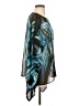 Susan Graver 100% Polyester Teal 3/4 Sleeve Blouse Size S - photo 4