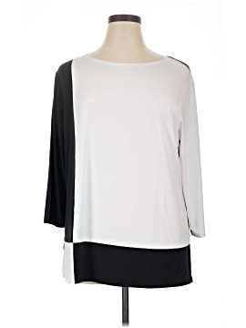 Draper's & Damon's 3/4 Sleeve Top