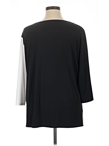 Draper's & Damon's 3/4 Sleeve Top (view 2)