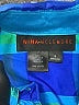 Nina Mclemore 100% Silk Blue Raincoat Size 0 - photo 6