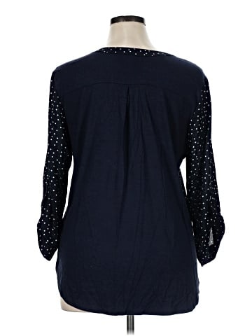 Fortune + Ivy 3/4 Sleeve Blouse (view 2)