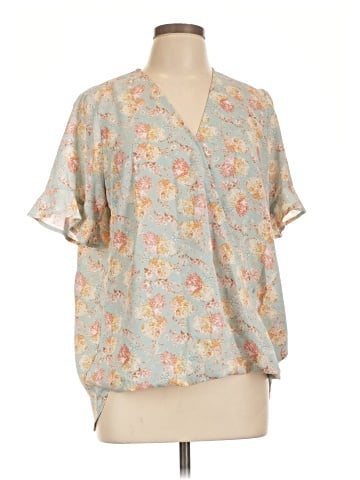 Staccato Short Sleeve Blouse (view 1)
