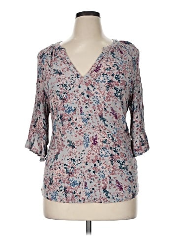 John Paul Richard 3/4 Sleeve Blouse (view 1)