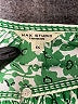 Max Studio 100% Polyester Green 3/4 Sleeve Blouse Size 1X - photo 7