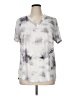Amaryllis Tie-dye Silver Short Sleeve T-Shirt Size XL - photo 1