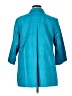 Chico's 100% Cotton Damask Teal Raincoat Size XL - photo 2