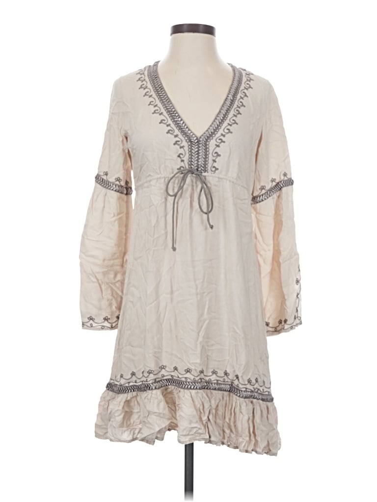 Pre-owned Moda International Casual Dress In Gray