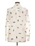 Rails Print Ivory White Short Sleeve Blouse Size XL - photo 2