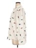 Rails Print Ivory White Short Sleeve Blouse Size XL - photo 5