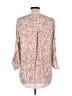 Daniel Rainn 100% Polyester Animal Print Ivory 3/4 Sleeve Blouse Size L - photo 2