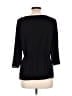 Jennifer Lopez Black 3/4 Sleeve Blouse Size L - photo 2