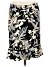 BCBGMAXAZRIA Tropical Black Casual Skirt Size S - photo 1