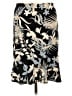 BCBGMAXAZRIA Tropical Black Casual Skirt Size S - photo 2