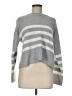 Pinque Stripes Gray Pullover Sweater Size M - photo 1