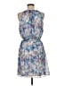 Guess Paisley Blue Casual Dress Size 8 - photo 2