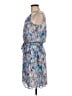 Guess Paisley Blue Casual Dress Size 8 - photo 5