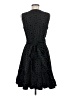 Express 100% Polyester Polka Dots Black Cocktail Dress Size M - photo 2