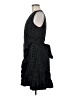 Express 100% Polyester Polka Dots Black Cocktail Dress Size M - photo 5