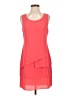BCBGMAXAZRIA 100% Polyester Color Block Orange Cocktail Dress Size 0 - photo 1