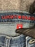 Lucky Brand Hearts Blue Jeans Size 4 - photo 7