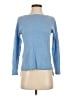 Talbots 100% Cashmere Blue Cashmere Pullover Sweater Size Med Petite - photo 1