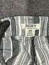 Roxy 100% Cotton Stripes Gray Shorts Size S - photo 3