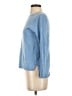 Talbots 100% Cashmere Blue Cashmere Pullover Sweater Size Med Petite - photo 5