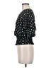Moon Child 100% Polyester Black Short Sleeve Blouse Size M (petite) - photo 5