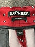 Express Tweed Red Casual Pants Size 10 - photo 7