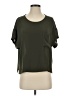 Lush 100% Polyester Green Short Sleeve Top Size XS - photo 1