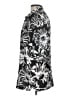 Zara Floral Black Short Sleeve Blouse Size L - photo 5