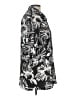 Zara Floral Black Short Sleeve Blouse Size L - photo 4