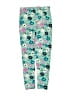 Lands' End Floral Teal Casual Pants Size 10 - 12 - photo 2