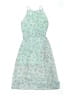 Iz Byer 100% Polyester Paisley Blue Dress Size 7 - photo 2