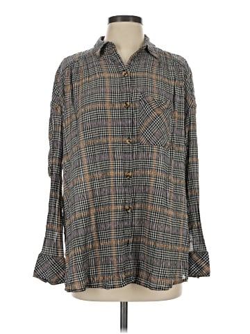 Free People Long Sleeve Polo (view 1)