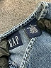 Gap 100% Cotton Blue Overalls Size XL (kids) - photo 3