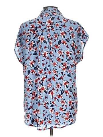 Roz & Ali Short Sleeve Blouse (view 2)