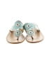 Jack Rogers Solid Gold Teal Sandals Size 8 - photo 2