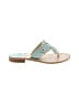 Jack Rogers Solid Gold Teal Sandals Size 8 - photo 1