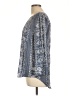Fred David Gray 3/4 Sleeve Blouse Size L - photo 5
