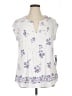 Daniel Rainn White Short Sleeve Blouse Size 1X - photo 1