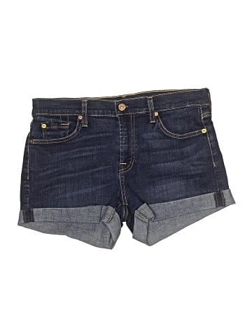 7 For All Mankind Denim Shorts (view 1)