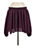 Mind Code Solid Purple Burgundy Casual Skirt Size M - photo 1
